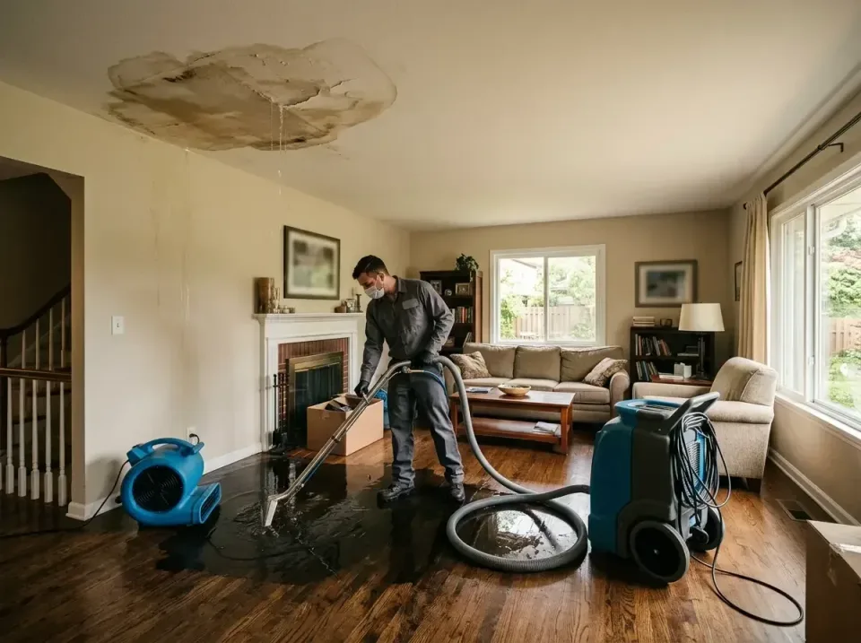 attic-pipe-burst-ceiling-drip-008 — frequently asked questions, Water Damage Restoration & Carpet Care in Selah, WA